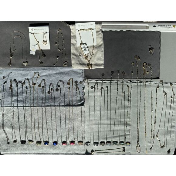 Kendra Scott Elisa Pendant Necklace Gold Filigree - Picture 11 of 16